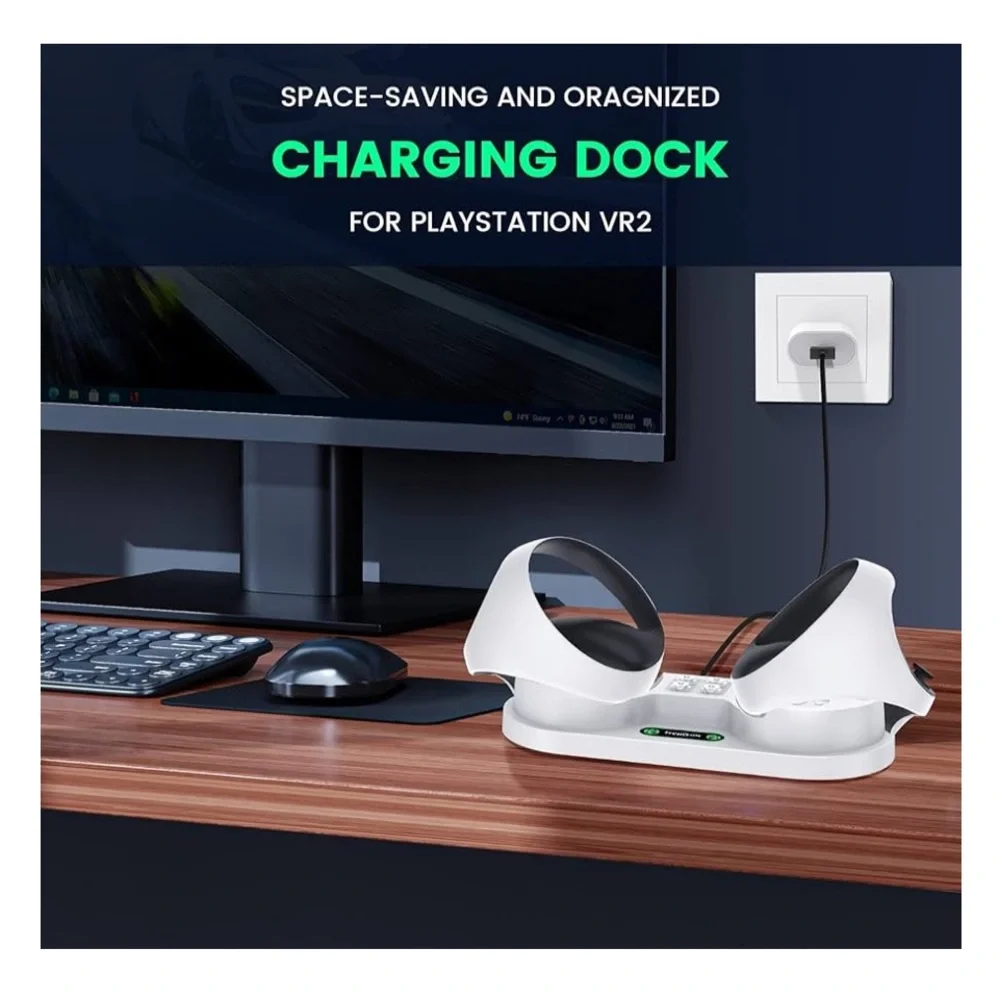 New Charging Station for Playstation VR2 Sense Controller - Charging Dock